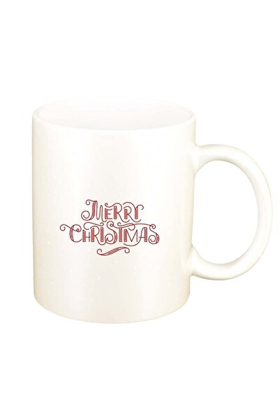 INOVATIX Cana alba personalizata, Craciun Fericit / Merry Christmas, D1528, I...