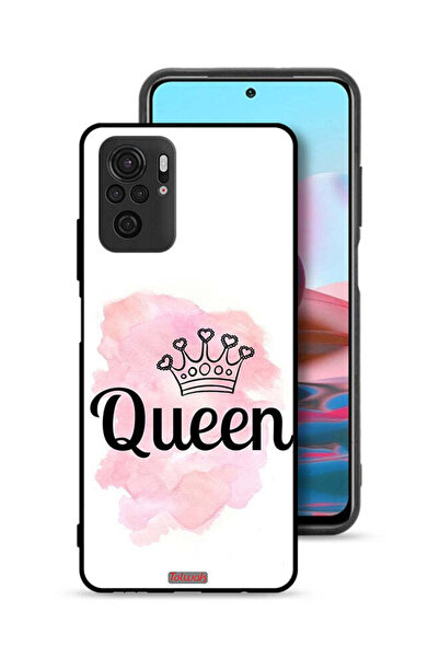 Tolwak Xiaomi Redmi Note 10S Protective Case Cover Queen Art