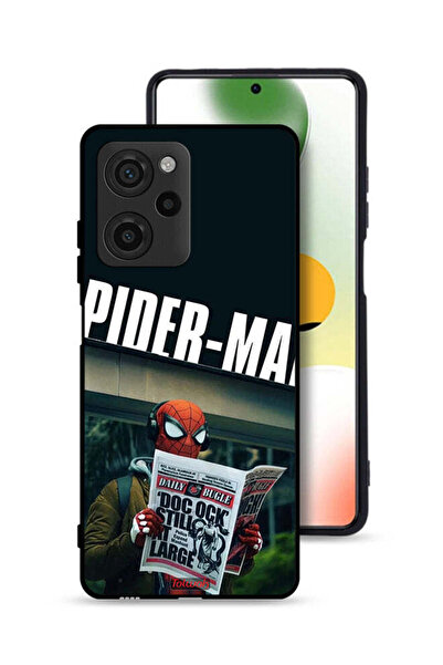 Tolwak غطاء حماية شاومي بوكو X5 برو سبايدرمان يقرأ صحيفة