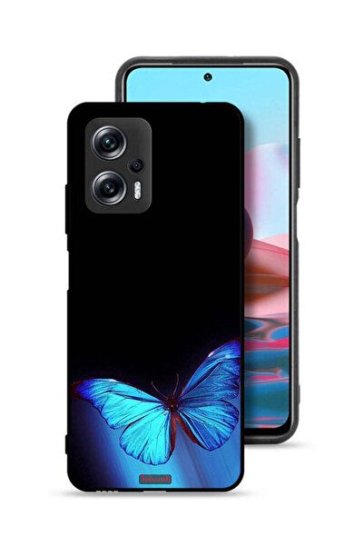 Tolwak غطاء حماية لهاتف شاومي ريدمي نوت 11T برو 5G بطبعة فراشة