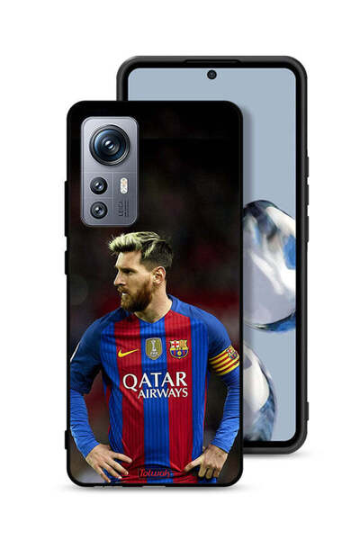 Tolwak غطاء حماية لهاتف Xiaomi 12S ميسي برشلونة