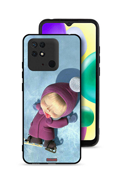 Tolwak غطاء حماية لهاتف شاومي ريدمي 10 سي بتصميم دمية لطيفة