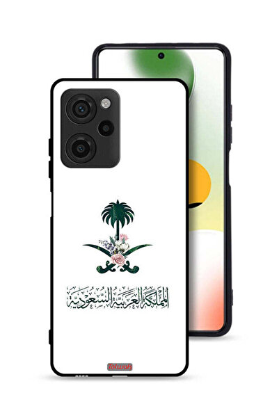 Tolwak غطاء حماية لهاتف شاومي بوكو إكس 5 برو - علامة زهور المملكة العربية الس...