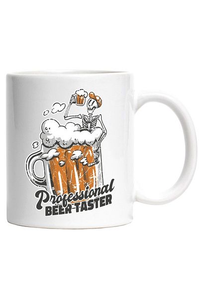 INOVATIX Personalized white mug, Personalized Professional Beer,, White, INOVATIX®. 330ml