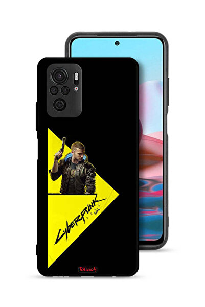 Tolwak Xiaomi Redmi Note 10S Protective Case Cover Cyberpunk 2077