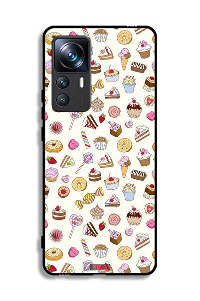 Tolwak Xiaomi 12T Pro Protective Case Cover Pattern Of Favorite Items