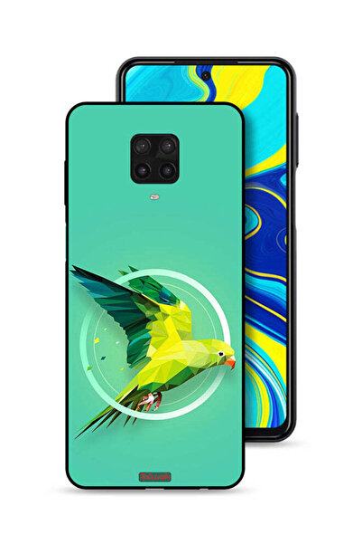 Tolwak غطاء حماية لهاتف شاومي ريدمي نوت 9 برو بطبعة فن تجريدي ببغاء