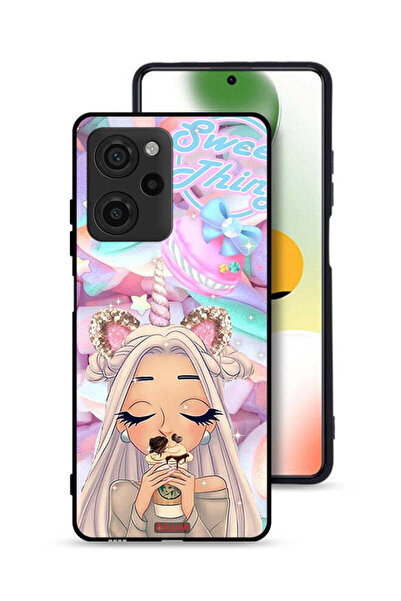 Tolwak غطاء حماية لهاتف Xiaomi Poco X5 Pro بتصميم Sweet Thing