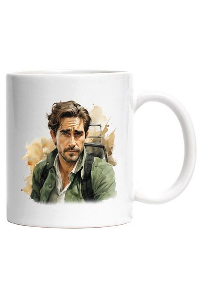 INOVATIX Personalized white mug, Jake Gyllenhaal, Actor, Movies, Action, Celebrity, INOVATIX®. 330ml