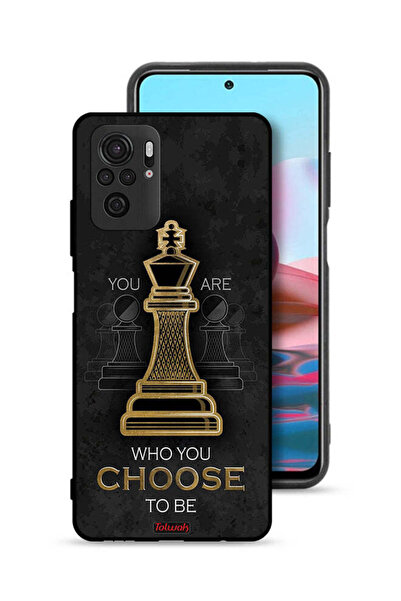 Tolwak Xiaomi Redmi Note 10 4G Protective Case Cover You Are Who You Choose T...