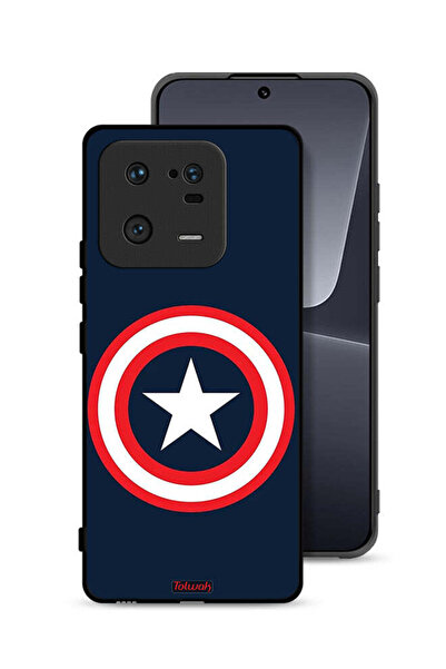 Tolwak غطاء حماية لهاتف شاومي 13 برو بتصميم كابتن أمريكا