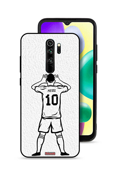 Tolwak غطاء حماية لهاتف شاومي ريدمي نوت 8 برو برسومات ميسي سكيتش