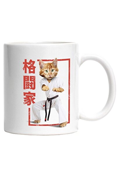 INOVATIX Cana alba personalizata, , Karate, Kung Fu, Centura Neagra, Luptator, INOVATIX®. 330ml