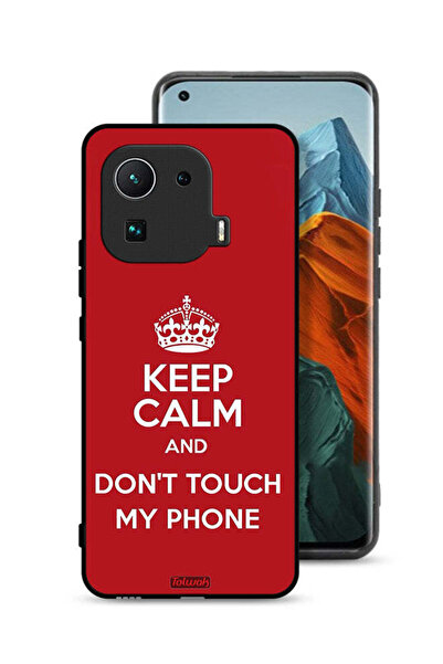Tolwak Xiaomi Mi 11 Pro Protective Case Cover Keep Calm And Dont Touch My Phone