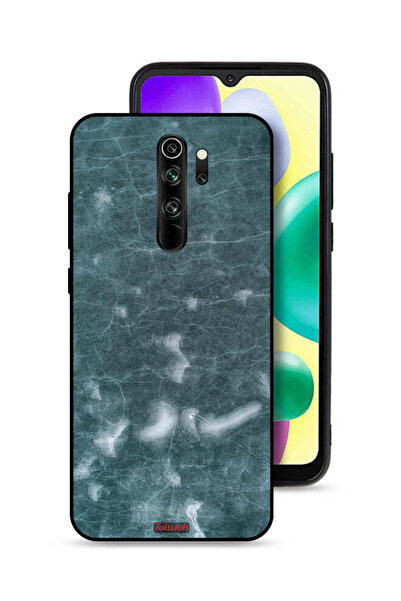 Tolwak غطاء حماية لهاتف شاومي ريدمي نوت 8 برو بنمط ستونيش