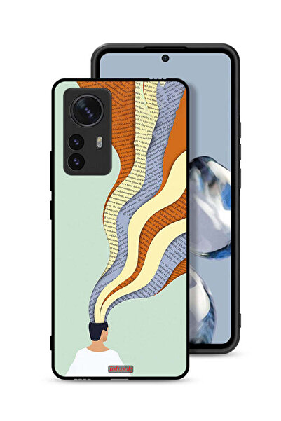 Tolwak غطاء حماية لهاتف Xiaomi 12S Pro - تصميم فني مع رسومات داتا إن مايند