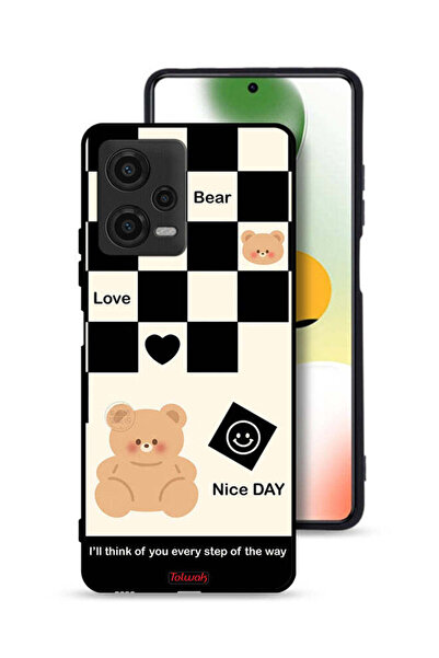 Tolwak جراب حماية لهاتف Xiaomi Poco X5 سأفكر فيك في كل خطوة على الطريق