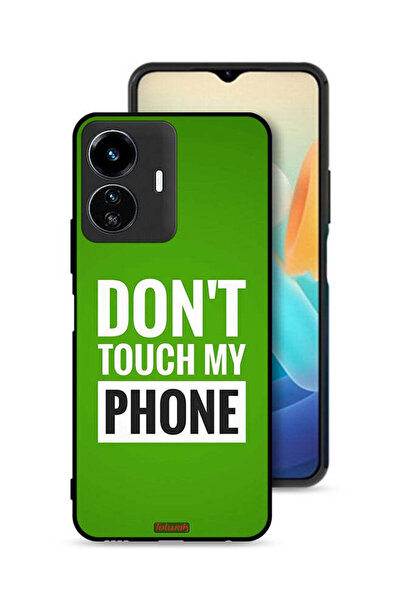 Tolwak Vivo Y77e 5G Protective Case Cover Do Not Touch My Phone