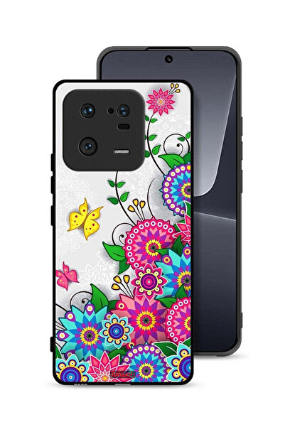 Tolwak غطاء حماية لهاتف شاومي 13 برو بنقشة زهور ماندالا