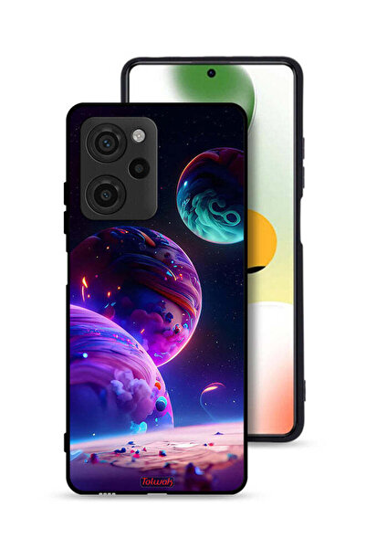 Tolwak غطاء حماية لهاتف Xiaomi Poco X5 Pro بنمط كوكبي