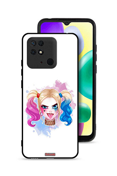 Tolwak غطاء حماية لهاتف شاومي ريدمي 10 سي برسومات هارلي كوين