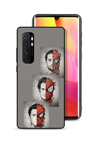 Tolwak غطاء حماية لهاتف شاومي مي نوت 10 لايت برسومات سبايدر مان