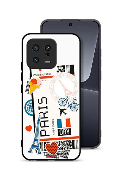 Tolwak غطاء حماية لجهاز شاومي 13 - ملصق باريس