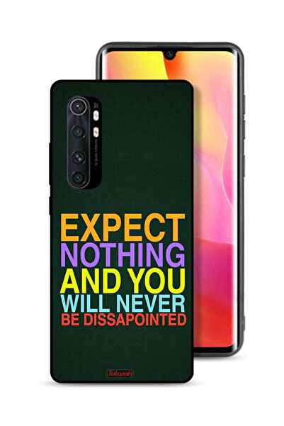 Tolwak غطاء حماية لهاتف Xiaomi Mi Note 10 Lite لا تتوقع شيئًا ولن تشعر بخيبة ...