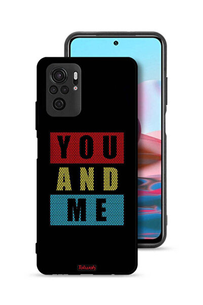 Tolwak Xiaomi Redmi Note 10S Protective Case Cover You And Me