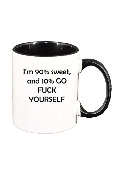 INOVATIX Cana alba personalizata, Sweet, interior negru, D248, INOVATIX®. 330ml