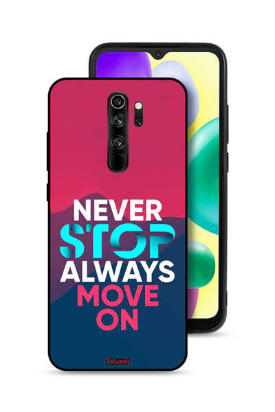 Tolwak Xiaomi Redmi Note 8 Pro Protective Case Cover Never Stop Always Move On