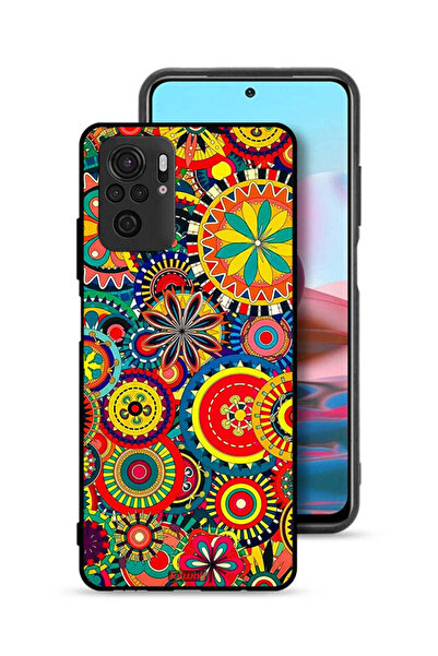 Tolwak غطاء حماية لهاتف Xiaomi Poco M5s بنمط ماندالا ملون