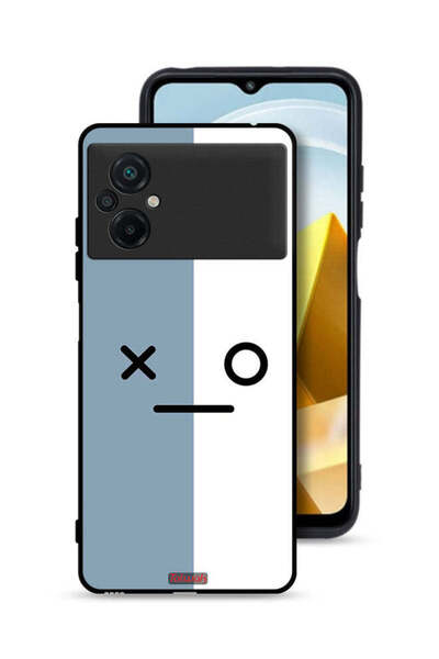 Tolwak غطاء حماية لهاتف Xiaomi Poco M5 4G بأيقونات الوجه