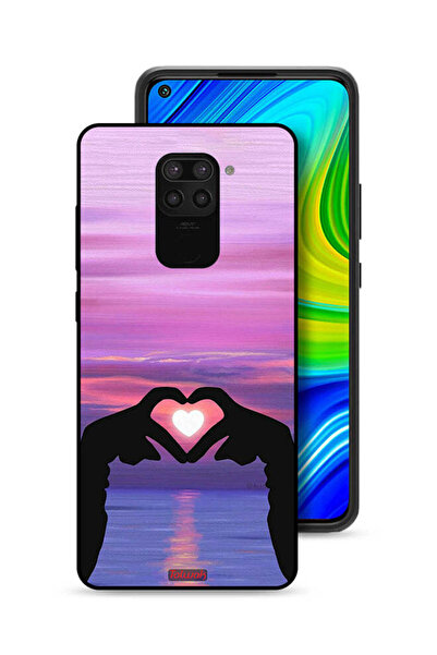 Tolwak غطاء حماية لهاتف شاومي ريدمي نوت 9 بتصميم قلب وقمر