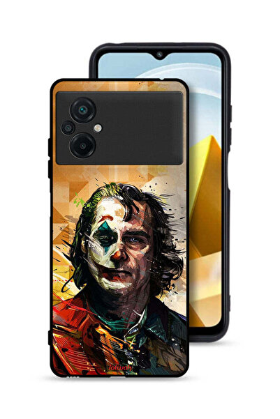 Tolwak Xiaomi Poco M5 4G Protective Case Cover Joker Paint Art
