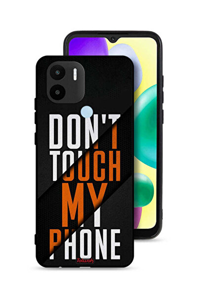 Tolwak Xiaomi Redmi A1 Plus Protective Case Cover Do Not Touch My Phone
