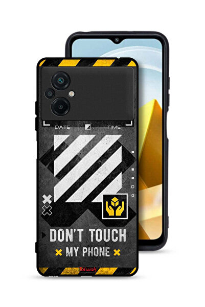 Tolwak جراب حماية لهاتف Xiaomi Poco M5 4G، لا تلمس هاتفي