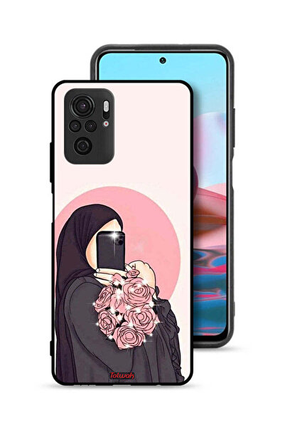 Tolwak غطاء حماية لهاتف Xiaomi Poco M5s - فن التقاط صور سيلفي مع حمل الزهور