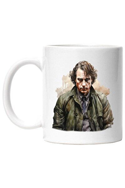 INOVATIX Cana alba personalizata, Joker, DC, Raufacator, Iubitori De Filme, J...