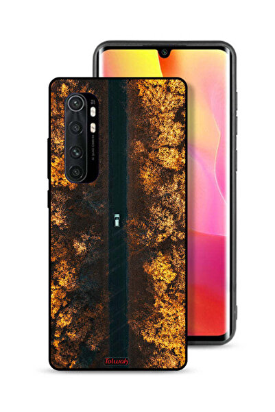 Tolwak غطاء حماية لهاتف شاومي مي نوت 10 لايت - طريق في أشجار الخريف