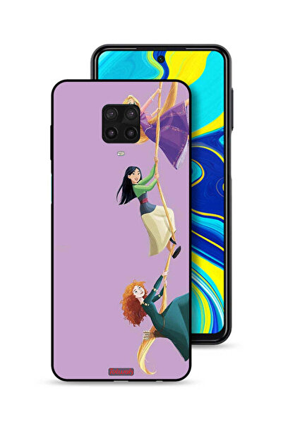 Tolwak غطاء حماية لهاتف شاومي ريدمي نوت 9 برو، رسمة تسلق للبنات