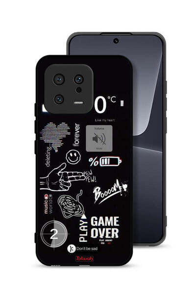 Tolwak Xiaomi 13 Protective Case Cover Game Over Pew Pew