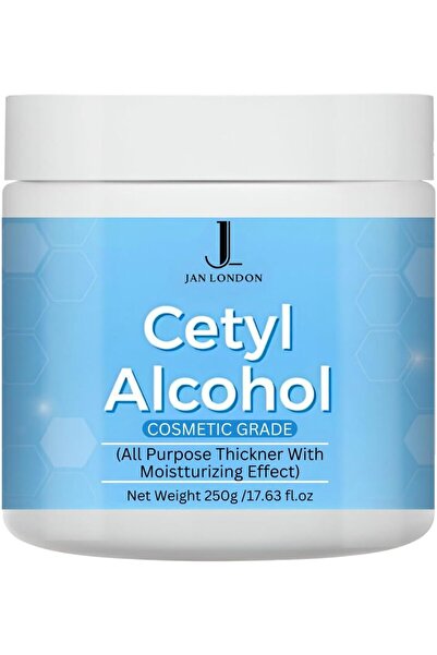 JAN LONDON كحول سيتيل JL 1698، 250 غرام | مُرطِّب ومُكثِّف عالي النقاء للاستخ...
