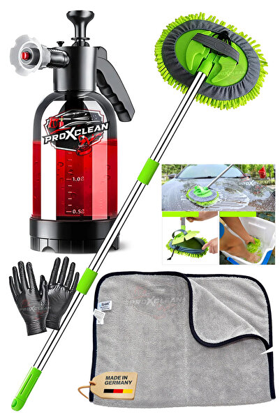 PROXCLEAN Germany Spark Yüksek Kalite Basınçlı Köpük Atan Pompa Teleskopik Mi...