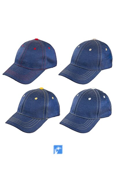 Kardelen Butik Denizli Jean Hat for Young Children (Age 7-10)
