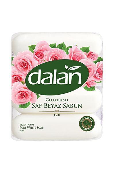Dalan Pure White Hand Soap Rose 4X70 g