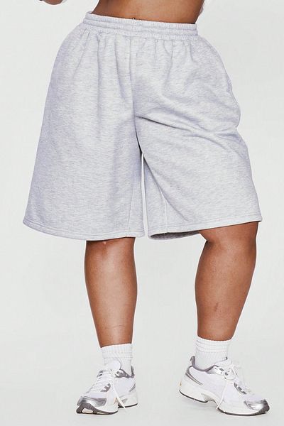 vladivosto Unisex Wide Fit Baggy Oversize Shorts Plus Size Knee Length Bermuda Shorts