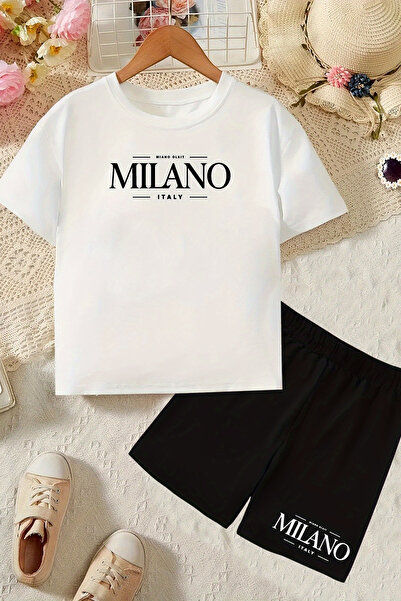 TARZ STİL Costumul cu pantaloni scurți Tarz Milano cu imprimeu 24259