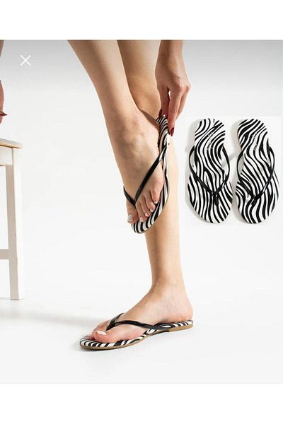 akix Comfortable Sole Water Resistant Pool Beach Daily Flip Flops Women's Sports Slippers
