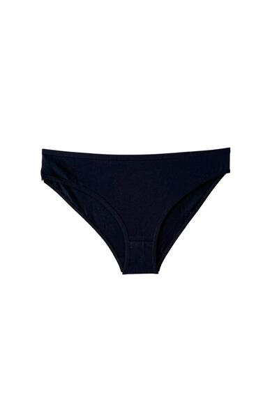 tonda Kadın Slip Külot, 7 Renk Bikini Külot, Pamuklu Yumuşak Kumaş 7'li Paket Bikini Külot